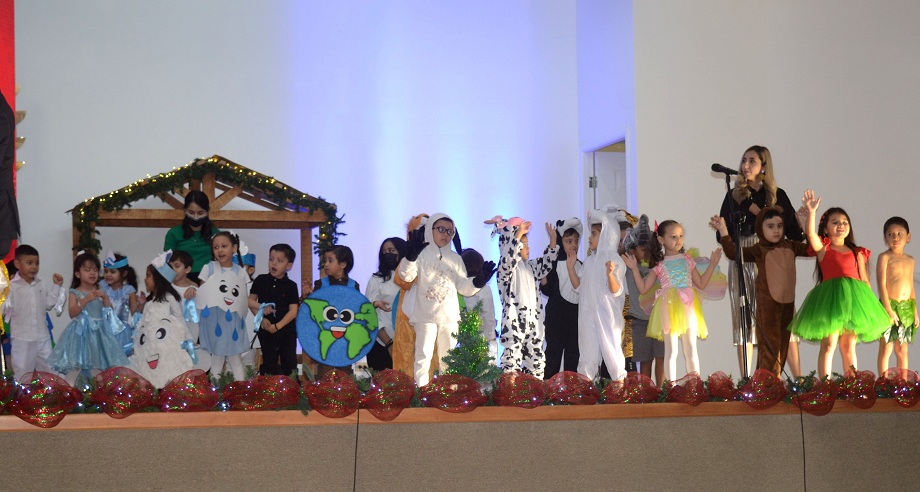 Presenta la Ágape Christian Academy su recital navideño “La vida de Jesús”