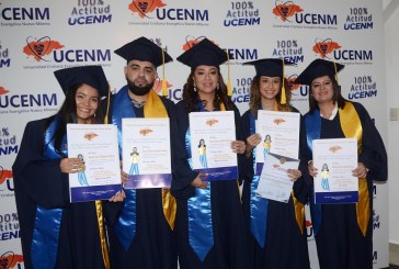 UCENM celebra la graduación de 117 nuevos profesionales