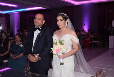 Donaldo Bustamante y Heidy Romaña se unen en matrimonio