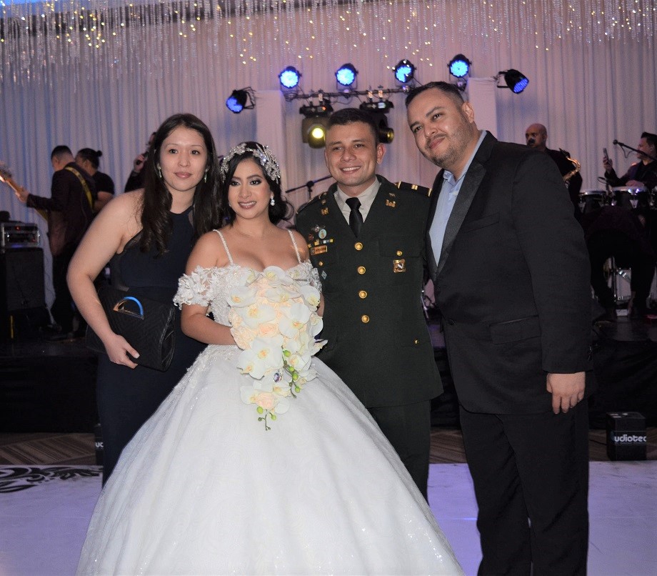 La boda de Fernando Interiano y Cindy Padilla… la unión de dos almas enamoradas