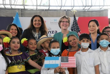 Gobiernos de EEUU y Honduras con al sector privado anuncian alianza para fortalecer la educación