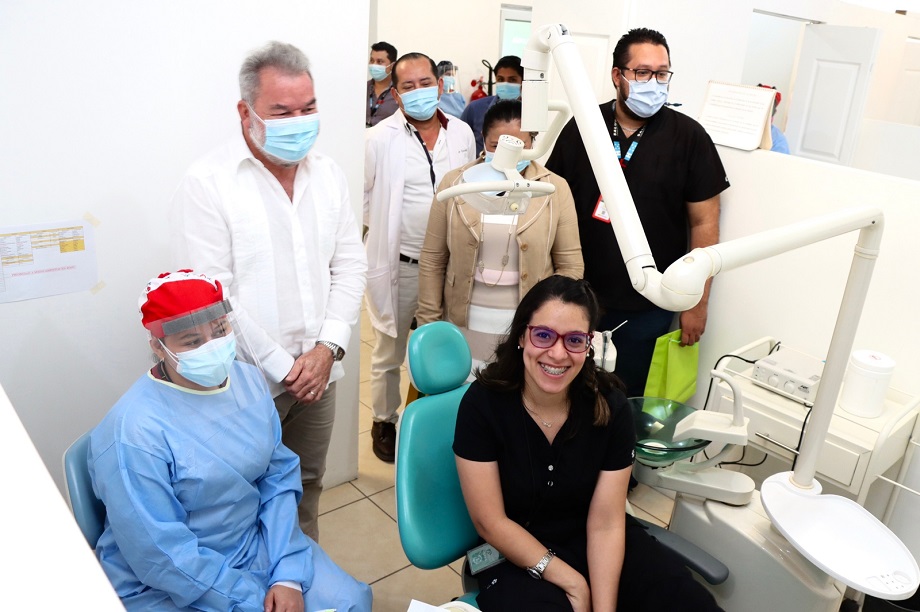 Reaperturan servicio de odontología en el Macro Distrito Municipal de Salud Las Palmas de San Pedro Sula