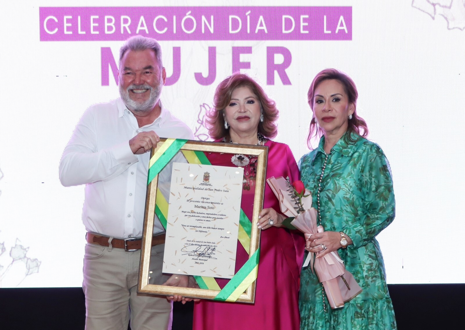 Honrar la trayectoria de mujeres destacadas en San Pedro Sula