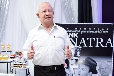 Una noche estilo Frank Sinatra en el cumpleaños de Roger D. Valladares