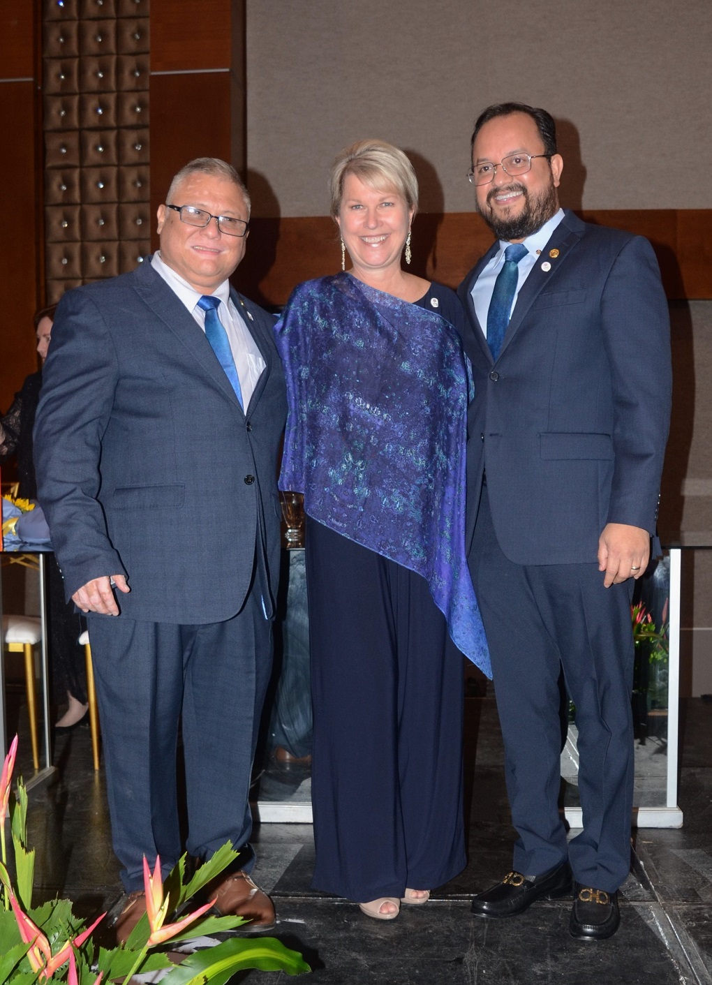 Gala e honor a Jennifer Jones, presidente de Rotary International