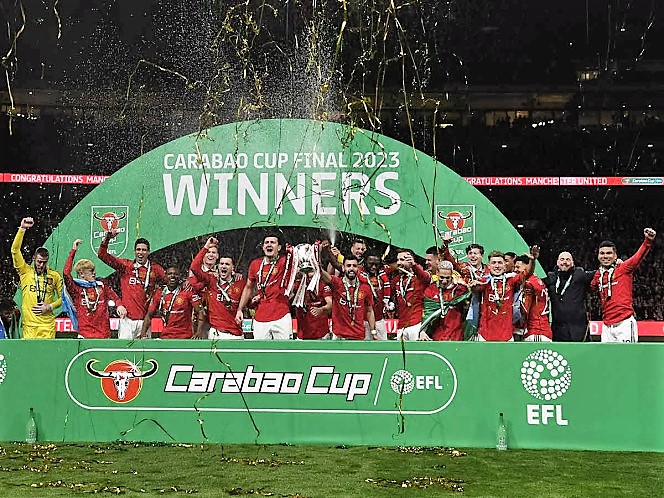 Manchester United se corona campeón de la Copa de la Liga Inglesa