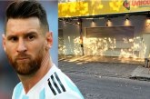 Messi recibe amenazas en su ciudad natal tras balear un supermercado de la familia de su esposas Antonela