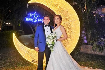 Bajo la luna y las estrellas se dan el “Sí acepto” Melanie Casanova y Daniel Vallecillo