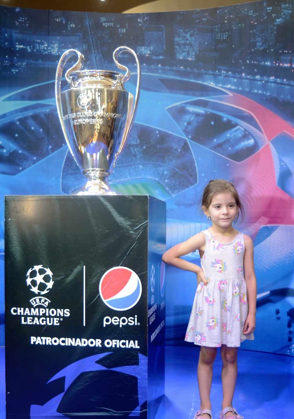 Plaza Pedregal albergó este martes la Copa Champions League en su vista a San Pedro Sula