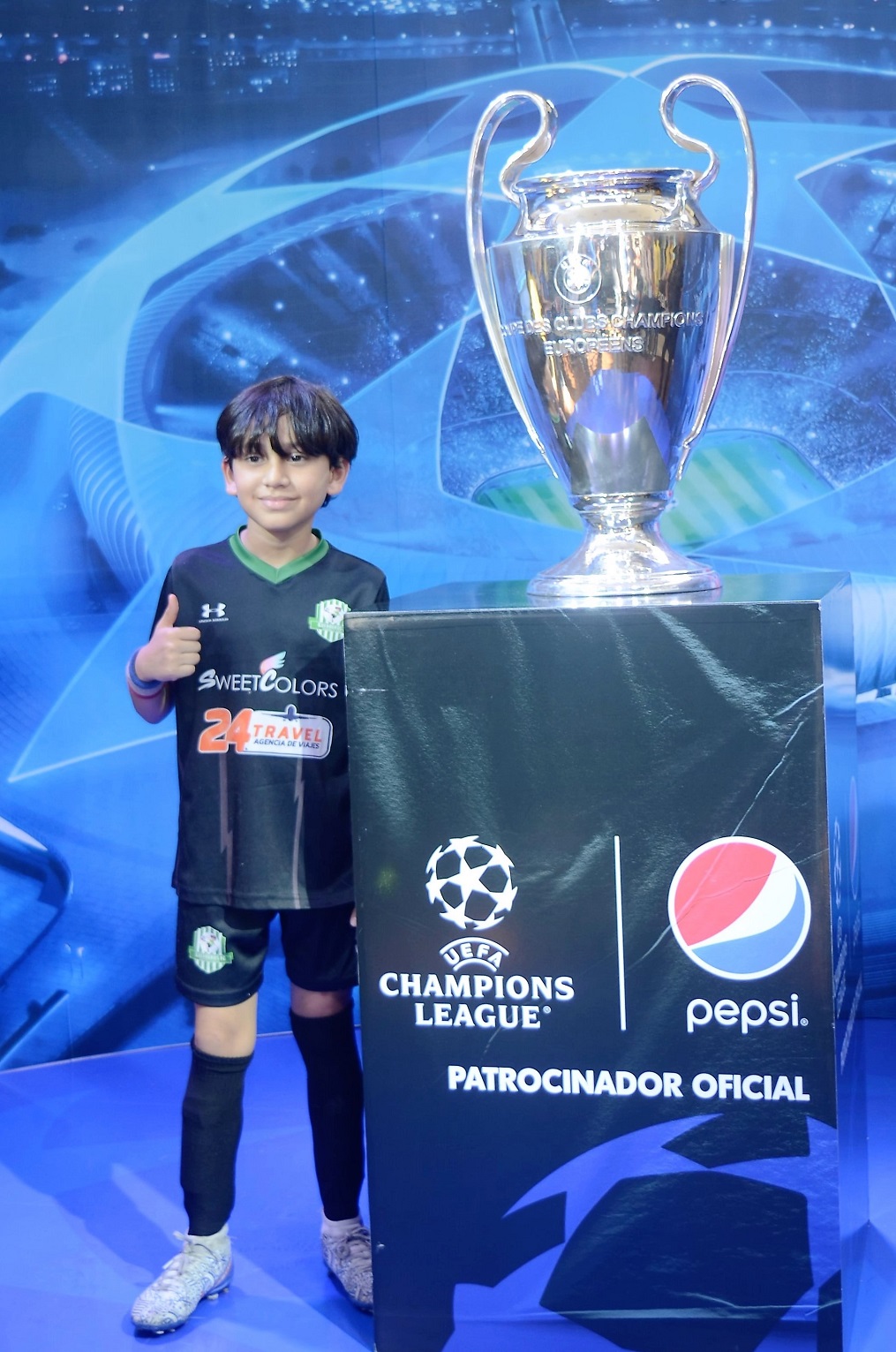 Plaza Pedregal albergó este martes la Copa Champions League en su vista a San Pedro Sula