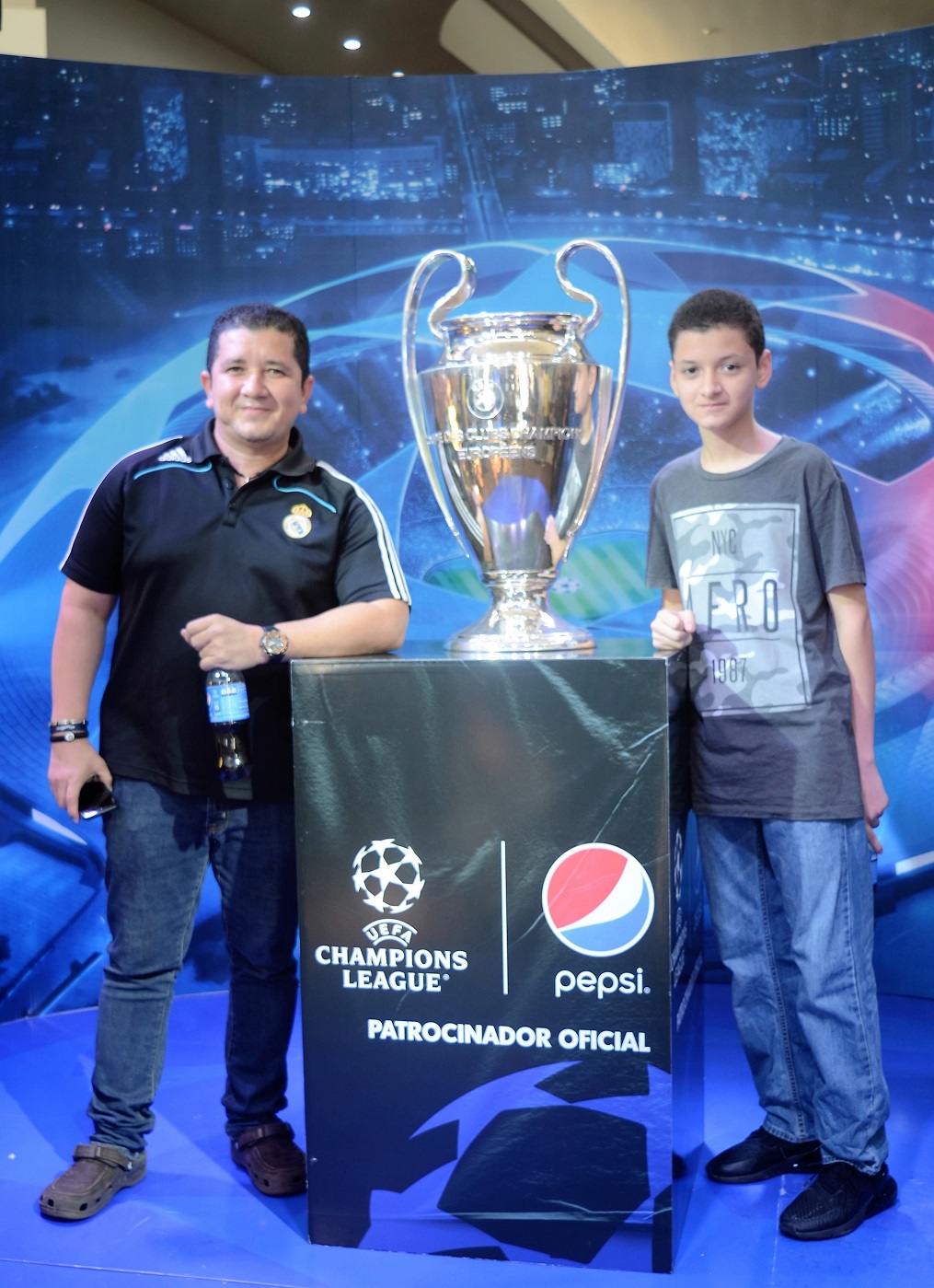 Plaza Pedregal albergó este martes la Copa Champions League en su vista a San Pedro Sula