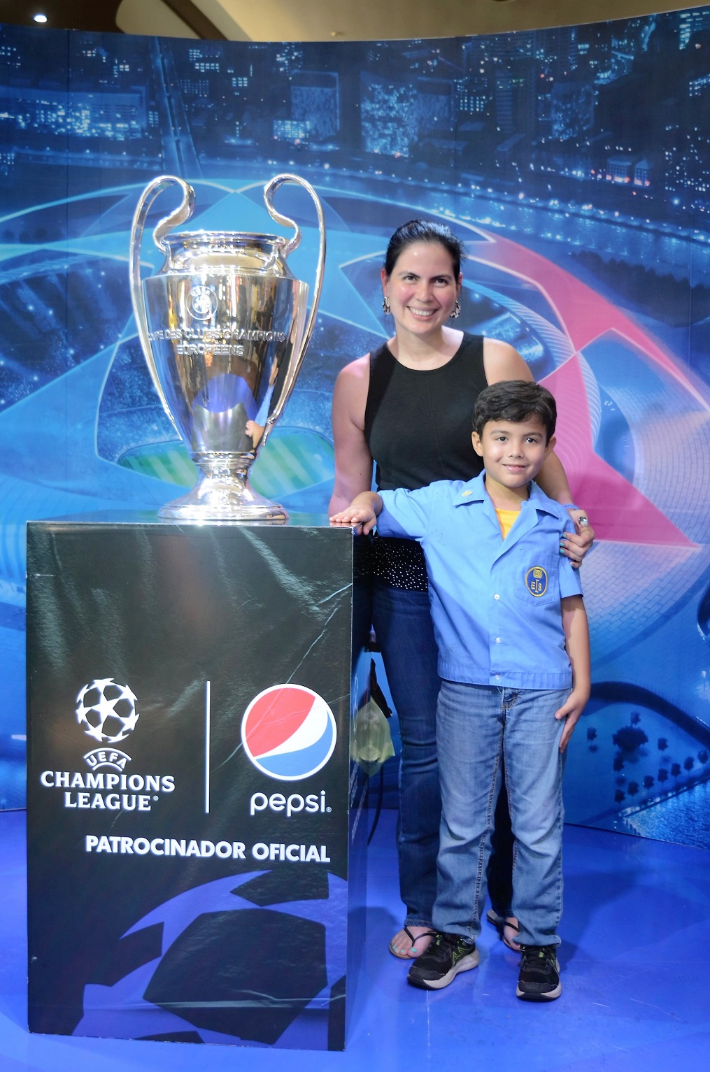 Plaza Pedregal albergó este martes la Copa Champions League en su vista a San Pedro Sula