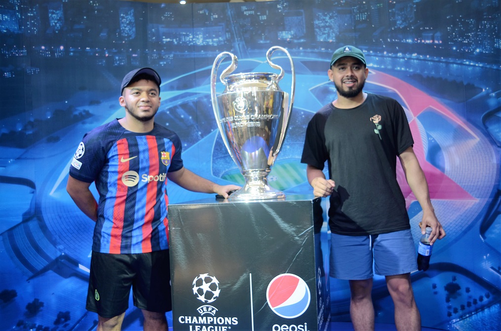 Plaza Pedregal albergó este martes la Copa Champions League en su vista a San Pedro Sula
