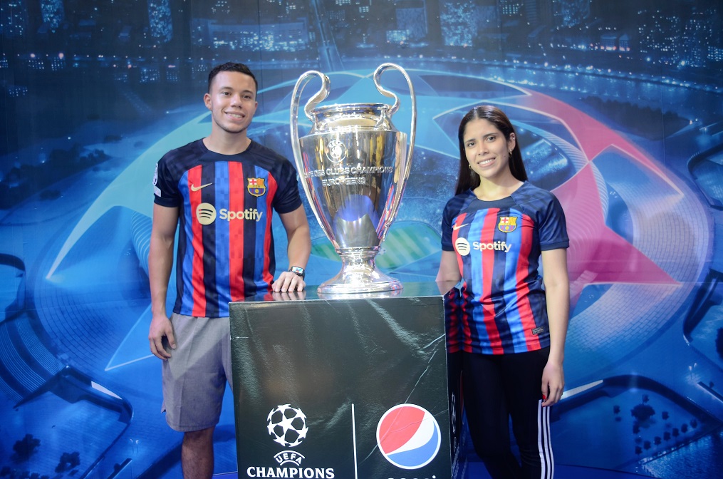 Plaza Pedregal albergó este martes la Copa Champions League en su vista a San Pedro Sula