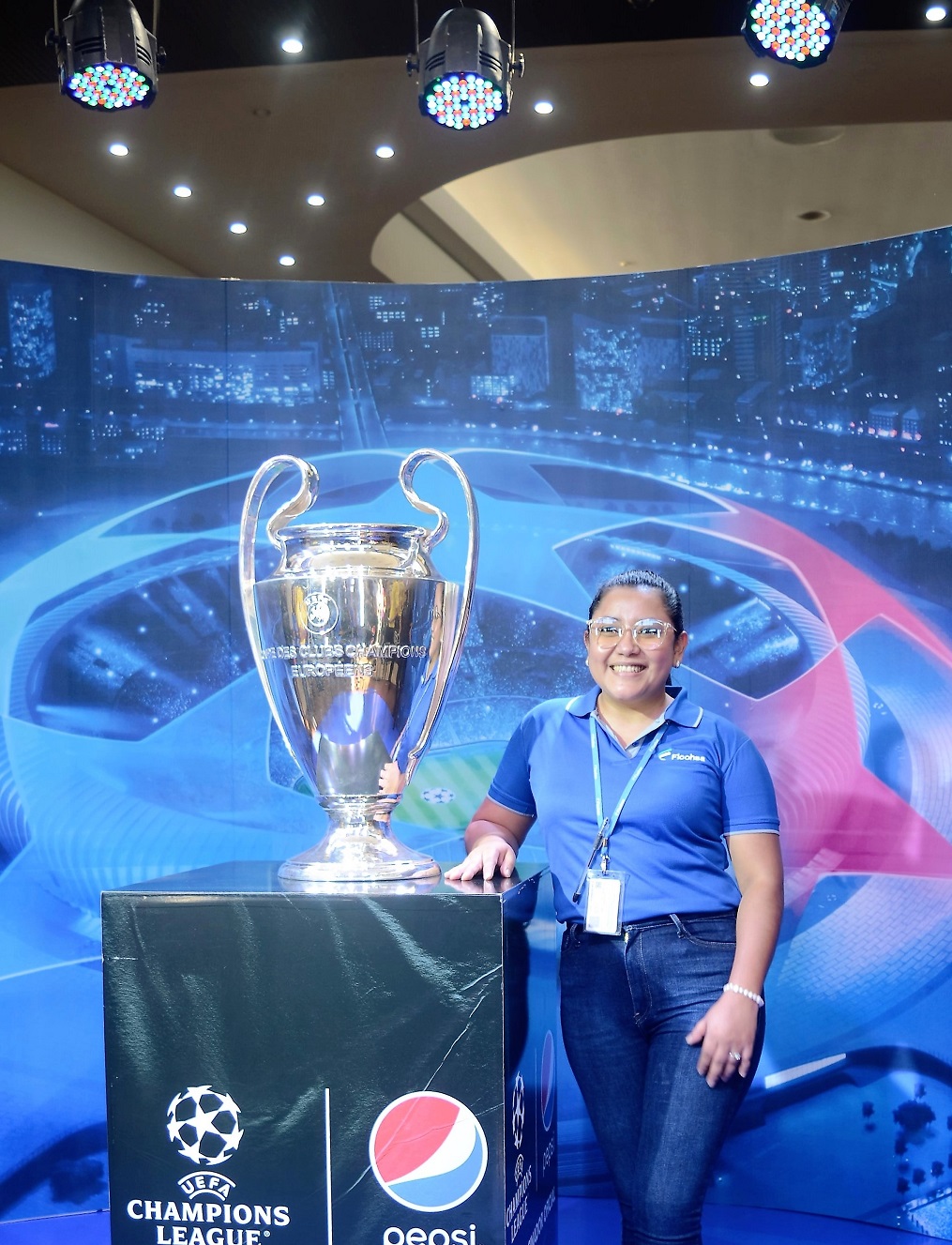 Plaza Pedregal albergó este martes la Copa Champions League en su vista a San Pedro Sula