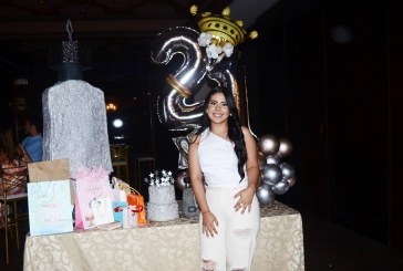 Melanie Turcios protagoniza una grata velada por su cumpleaños número 21