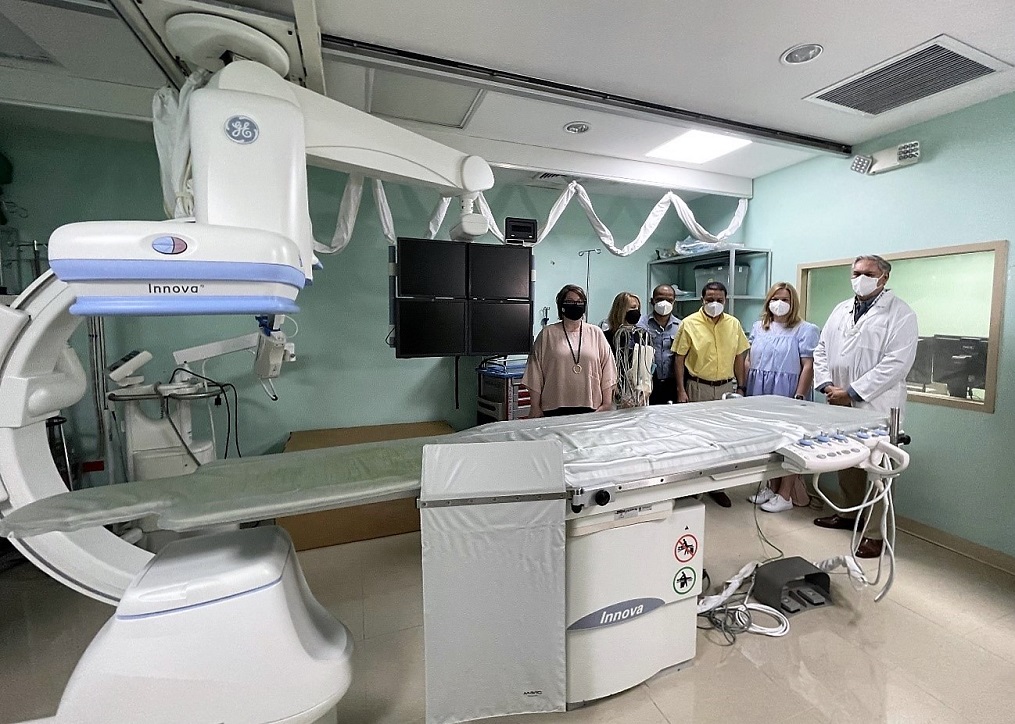 Fruit of The Loom repara equipo de angiografía en Hospital Mario Catarino Rivas