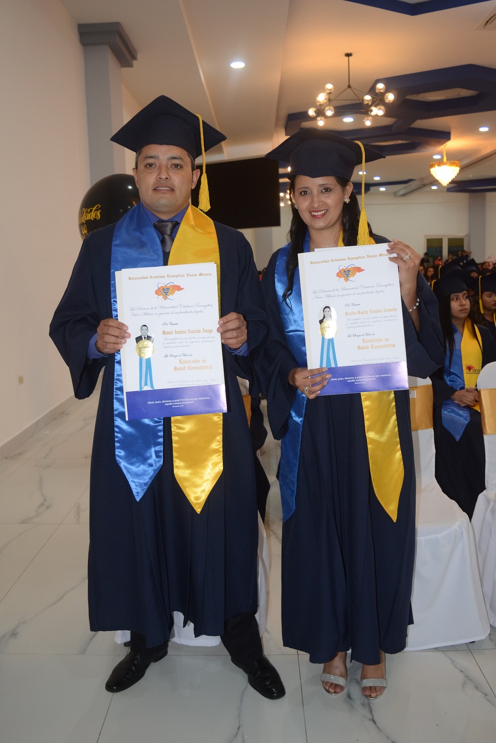 UCENM gradúa 106 nuevos profesionales de la Centésima quinta promoción 