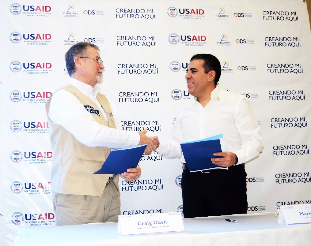 USAID y FUNDAHRSE firman carta de entendimiento para impulsar la educación y empleabilidad en Honduras