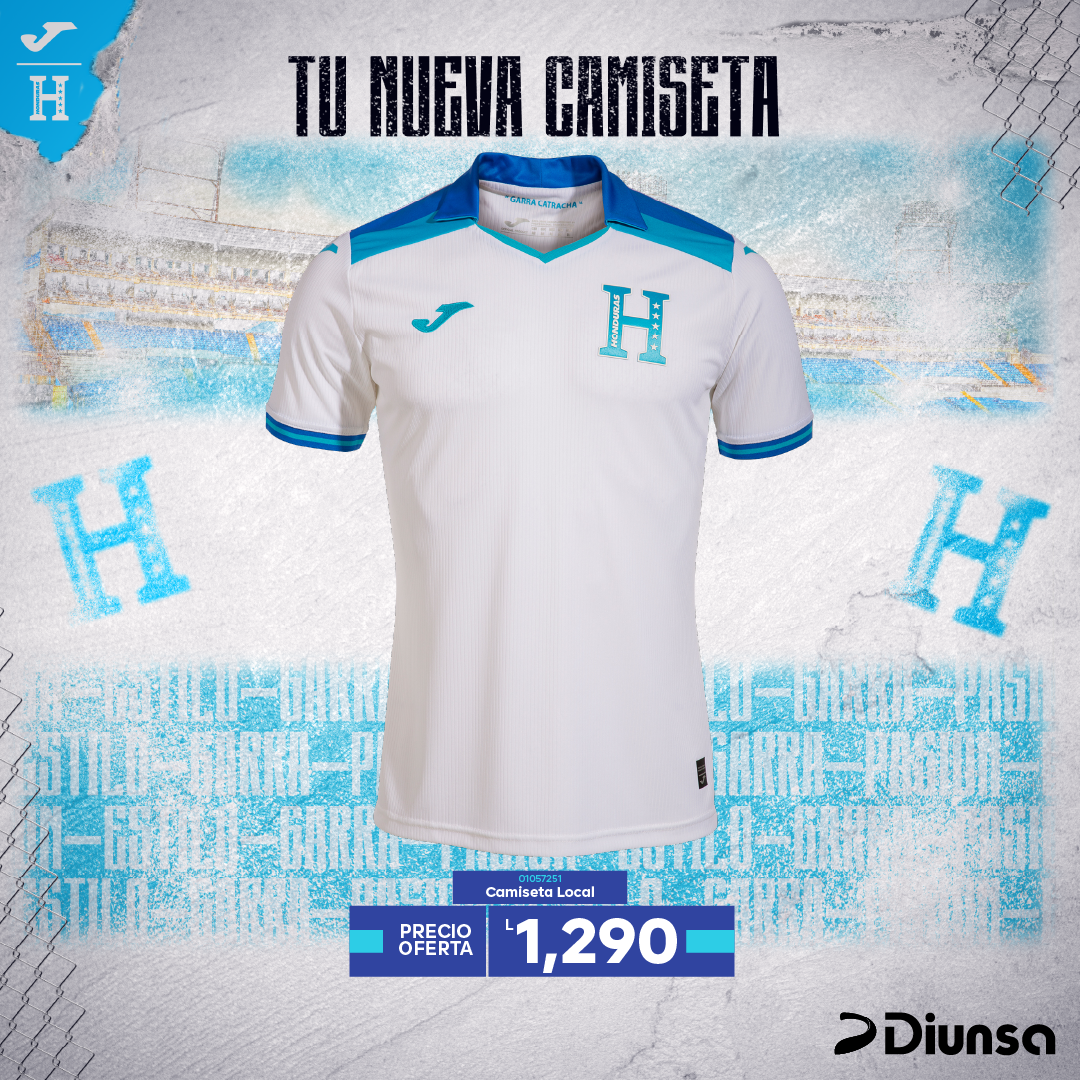Diunsa y Joma revelan las nuevas camisetas de la Selección Nacional de Honduras