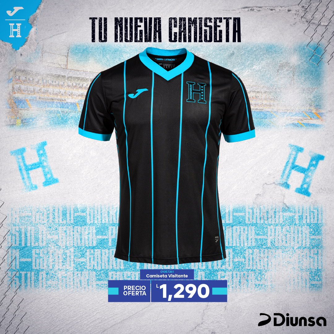 Diunsa y Joma revelan las nuevas camisetas de la Selección Nacional de Honduras