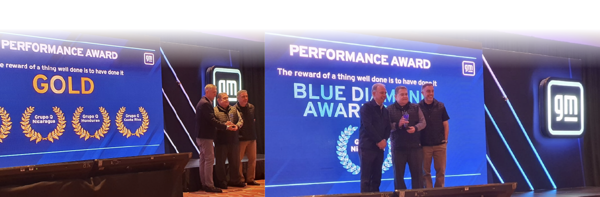 Grupo Q con su marca Chevrolet es reconocido por General Motors por su desempeño y excelencia