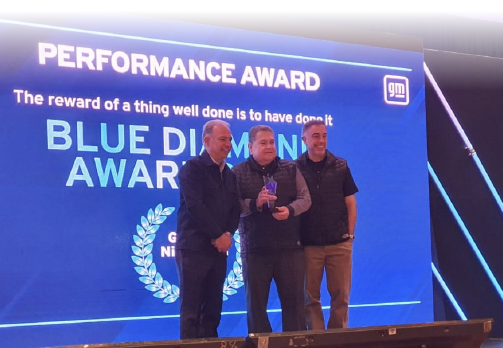 Grupo Q con su marca Chevrolet es reconocido por General Motors por su desempeño y excelencia