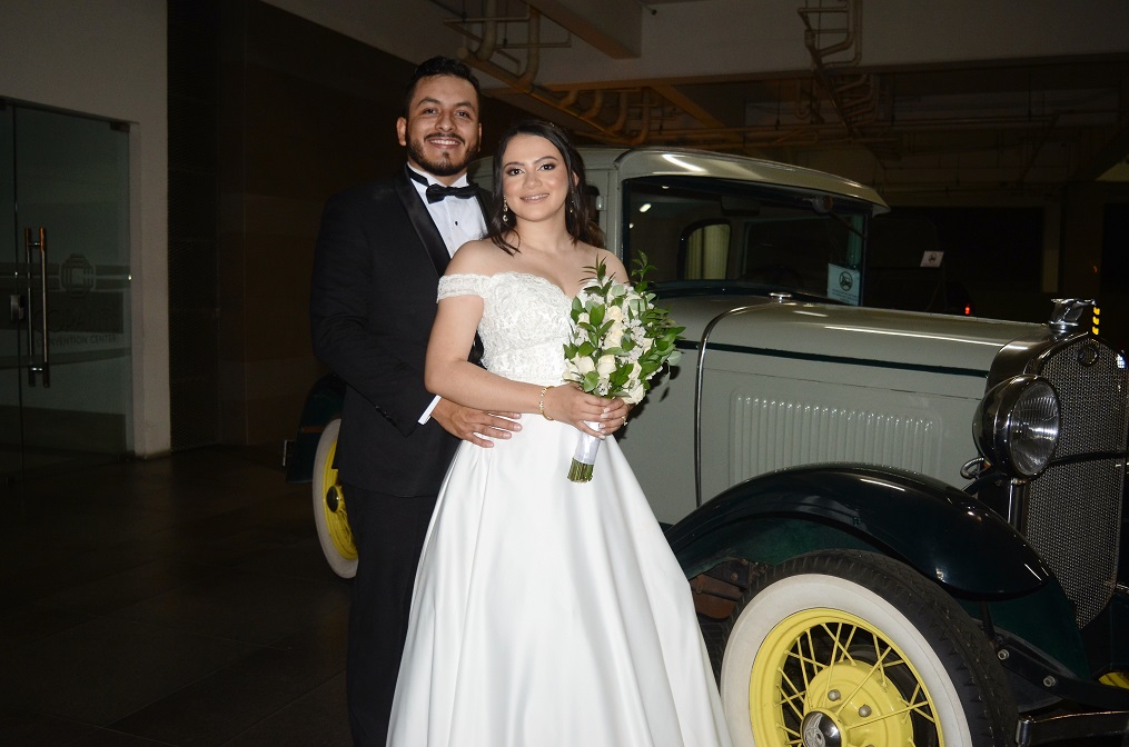 Erika Tatiana y Jorge Flavio se dieron el “si acepto” en una boda íntima y llena de encanto