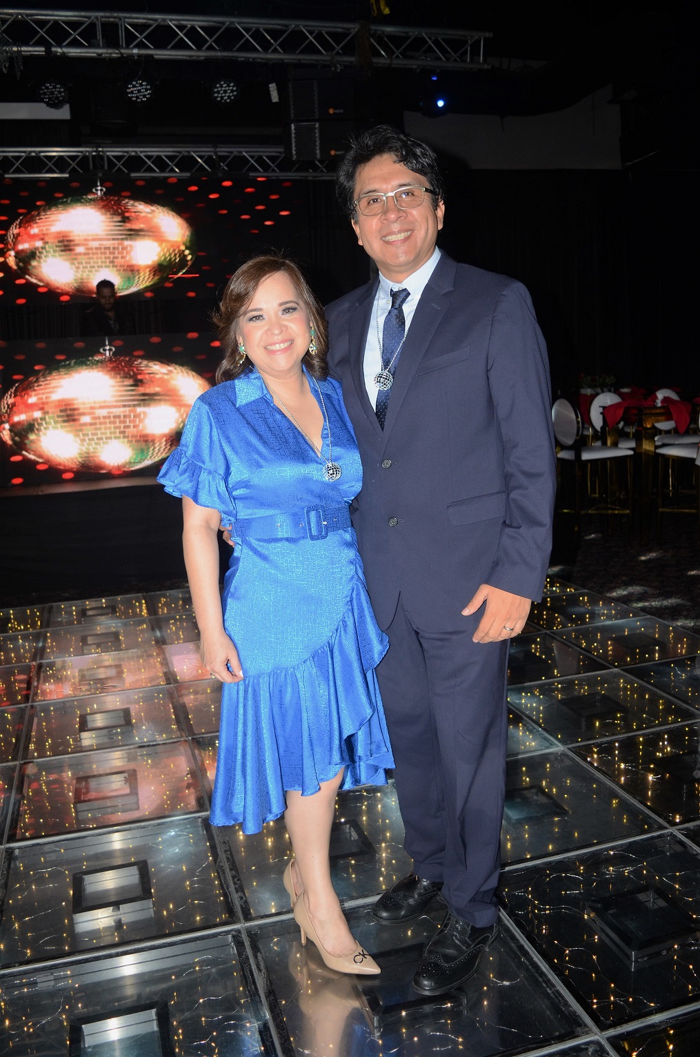 Una noche de Disco Party en el cumpleaños de Karen de Brito