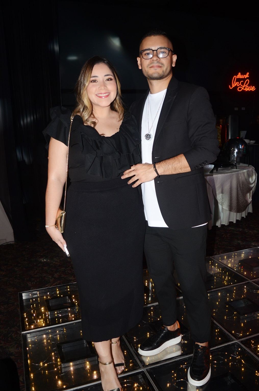 Una noche de Disco Party en el cumpleaños de Karen de Brito