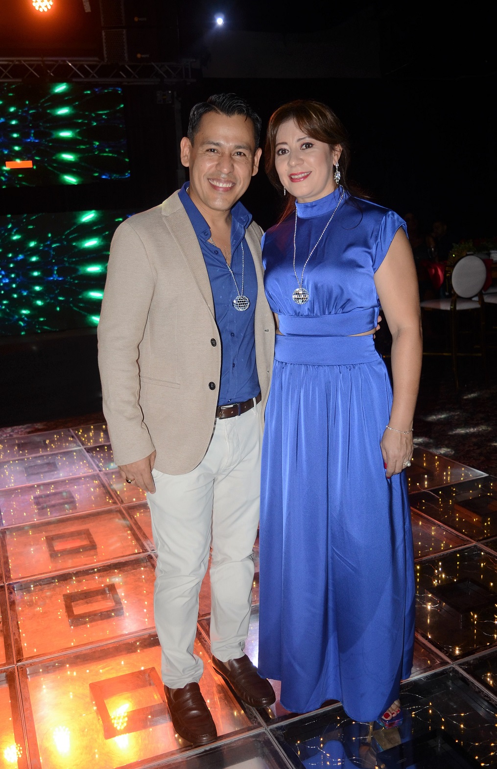 Una noche de Disco Party en el cumpleaños de Karen de Brito
