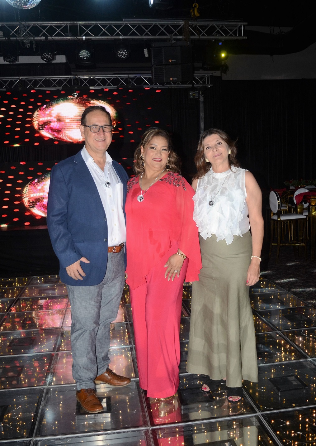 Una noche de Disco Party en el cumpleaños de Karen de Brito