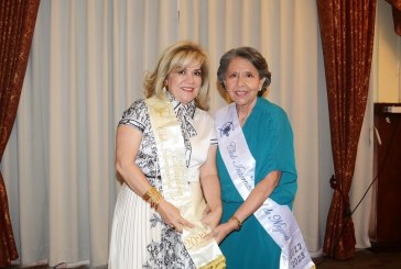 Suyapa de Chiovelli exaltada Madre del año 2023 del Club Internacional de Mujeres