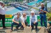 Colocan primera piedra del nuevo puente sobre río Santa Ana en prolongación bulevar Jardines del Valle