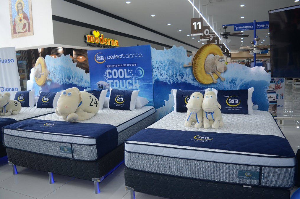 Diunsa y Serta presentan la nueva línea de camas “Perfect Balance” para un descanso inigualable