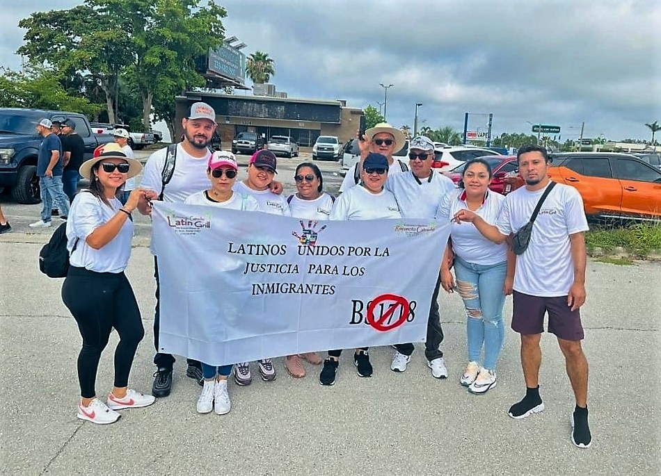 Un día sin inmigrantes en la Florida: Empresarios hondureños cerraron sus locales en contra de la ley SB1718