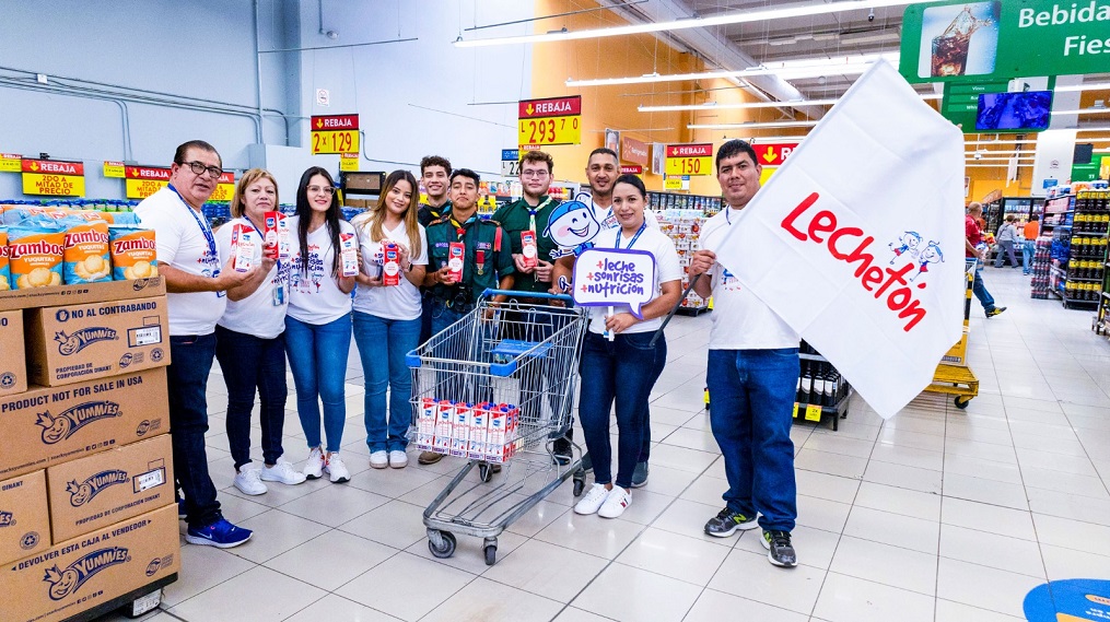 Campaña Lechetón sobrepasa y dobla la meta, recolectando 136,867 vasos de leche