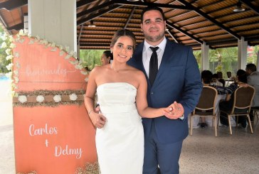 La boda civil de Carlos Elbascha y Delmy Martínez…rodeados de la intimidad familiar
