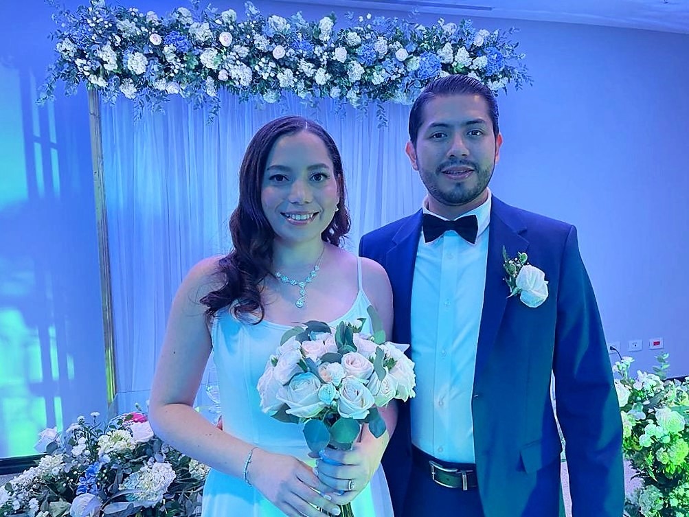 Felicidades para los nuevos esposos: Steven Zepeda y Grace Prieto