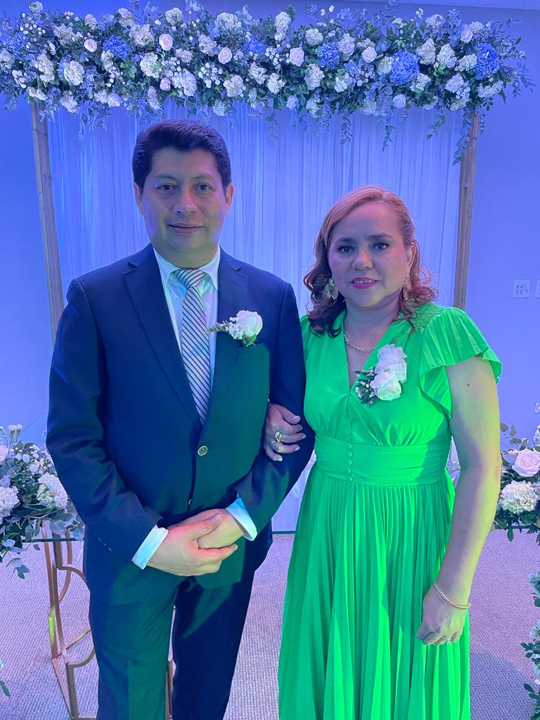 Felicidades para los nuevos esposos: Steven Zepeda y Grace Prieto 
