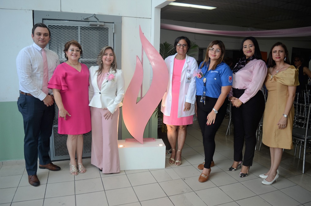 Liga Contra el Cáncer en San Pedro Sula inaugura inicio de campaña rosa 2023 