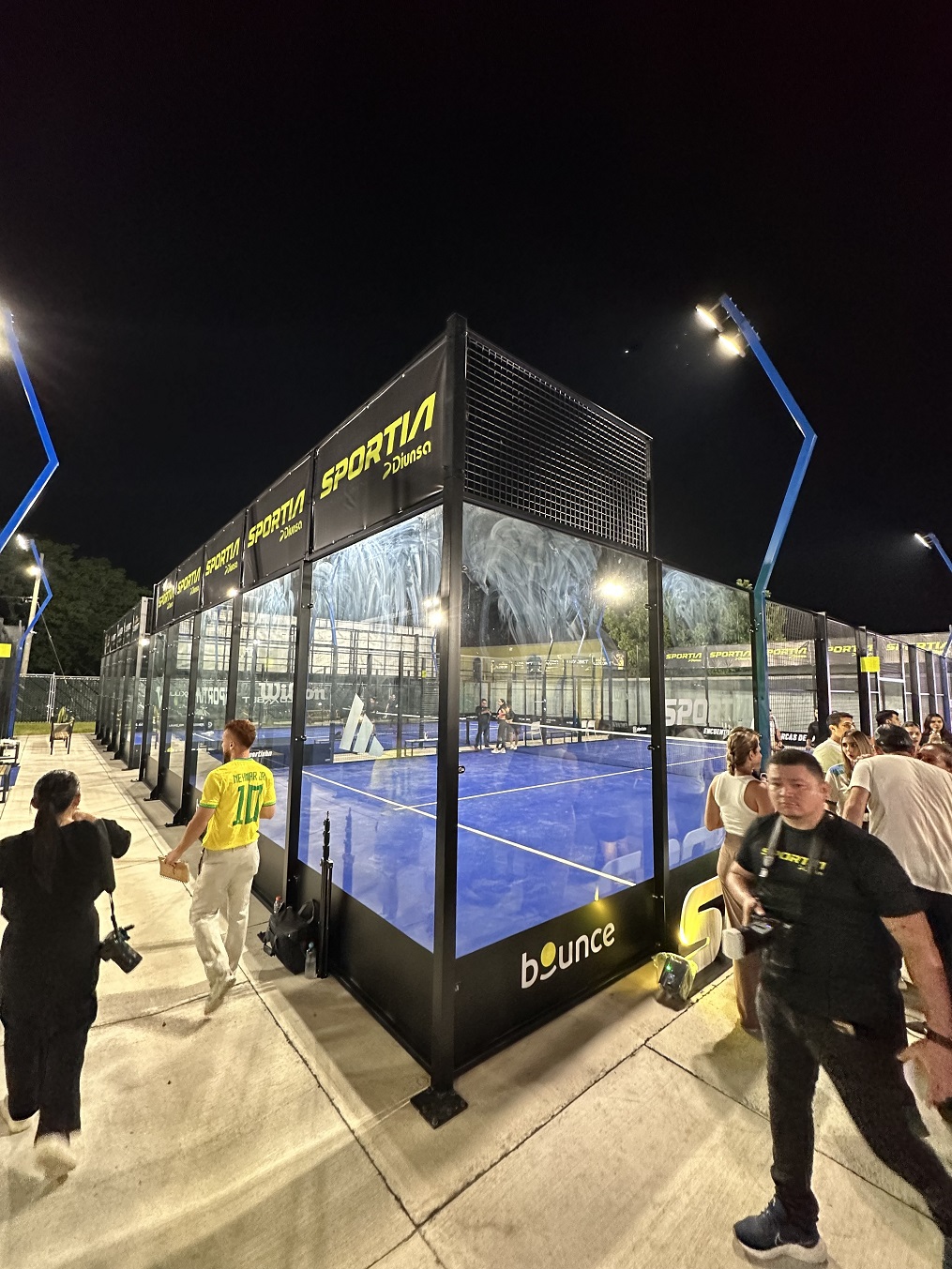 Gran Apertura de Bounce, el innovador club de pádel que abrió sus puertas San Pedro Sula