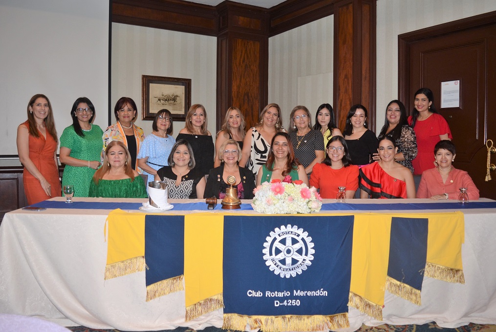 Club Rotario Merendón ofrece cena en honor a Carolina Corzo, Gobernadora rotaria del Distrito 4250 