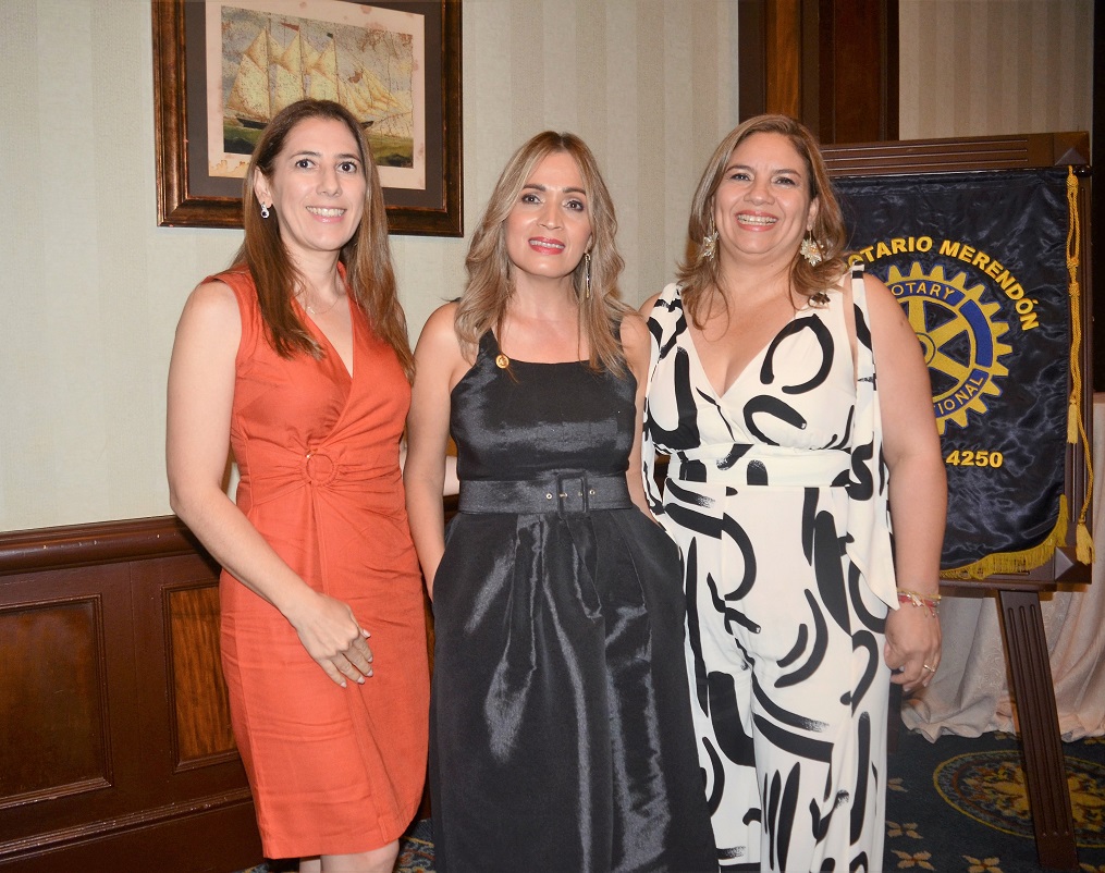 Club Rotario Merendón ofrece cena en honor a Carolina Corzo, Gobernadora rotaria del Distrito 4250 