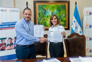 USAID a través de su proyecto “Creando Mi Futuro Aquí”, junto a Fundación Diunsa firman memorándum de entendimiento