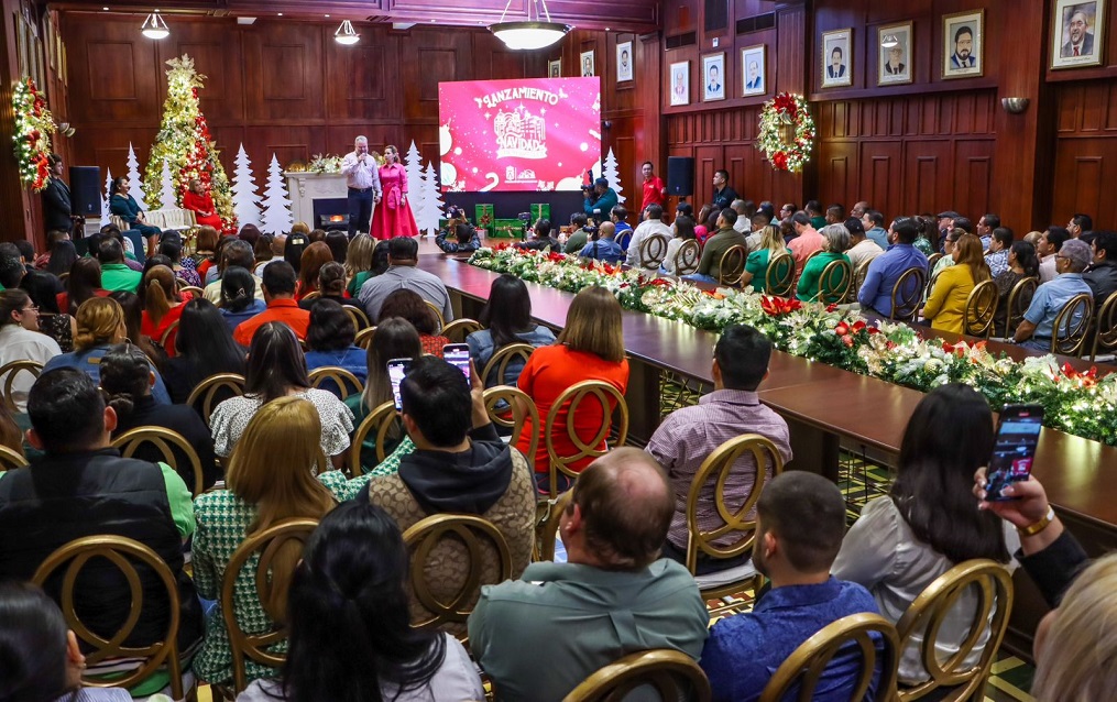 Realizan lanzamiento de la Navidad en San Pedro Sula 2023