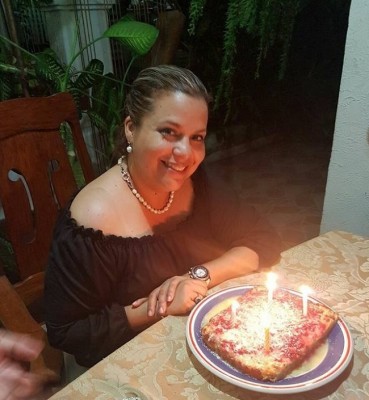 Desiree Gavidia de cumple.