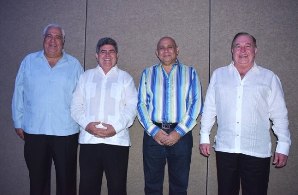 Kamal Dieck, Marco Saavedra, Omar Monterroso y Afif Dieck.