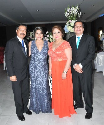 Luis Canales, Thelma Canales, Margarita de Canales y Luis Canales