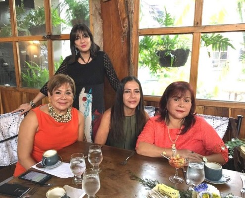 Pamela Blanco, Jackie Salgado, Ana Xiomara Salgado y Onix Arita